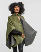 alicia adams alpaca mao suri cape, alpaca poncho cape for women, alpaca poncho, hooded alpaca poncho, alpaca vs cashmere, hunter and dark grey baby alpaca cape