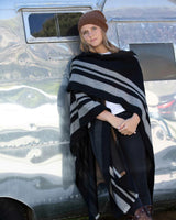 alicia adams alpaca mazing blanket cape, 100 baby alpaca wool cape, alpaca poncho, alpaca poncho womens, black alpaca womens cape