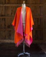 Alicia Adams Alpaca Reversible Blanket Cape, alpaca poncho cape for women, alpaca poncho, alpaca poncho womens