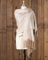 alicia adams alpaca suri wrap, 100 baby alpaca wrap, baby alpaca shawls and wraps, alpaca wool wrap, alpaca vs cashmere, beige and light taupe alpaca wrap