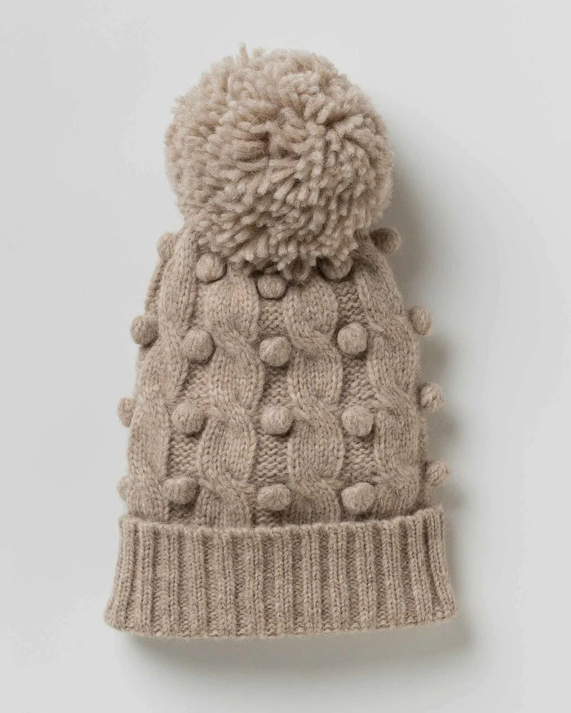 Alicia Adams Alpaca Mimi Hat, alpaca hat, alpaca beanie hat, alpaca hat mens, alpaca vs cashmere, light taupe baby alpaca beanie hat