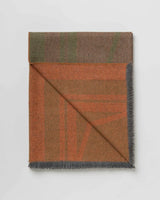 Alicia Adams Alpaca Mystic Throw blanket, baby alpaca throw blanket, green and orange alpaca throw, alpaca throw blanket, luxury alpaca blanket