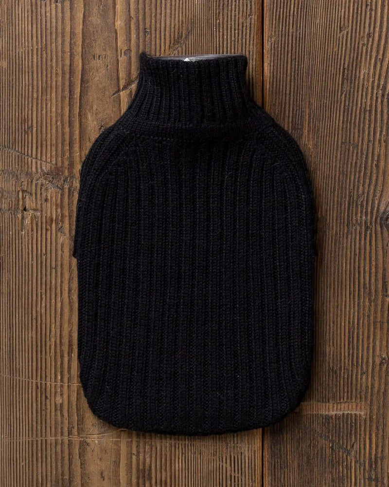 Alicia Adams Alpaca Hot Water Bottle, alpaca gift items, alpaca hot water bottle cover, fair trade made in peru, black alpaca hot water bottle