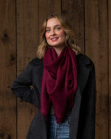 Alicia Adams Alpaca Ojai Scarf, 100 baby alpaca scarf, baby alpaca scarf, alpaca scarf peru, alpaca scarf, alpaca vs cashmere, brick red alpaca scarf