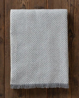 alicia adams alpaca millbrook throw, alpaca blanket, alpaca throws and blankets, 100 alpaca blanket, herringbone alpaca throw, dark grey alpaca throw
