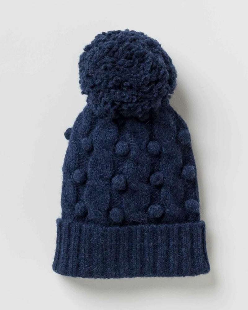 Alicia Adams Alpaca Mimi Hat, alpaca hat, alpaca beanie hat, alpaca hat mens, alpaca vs cashmere, admirals blue baby alpaca beanie hat