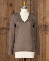 Alicia adams alpaca v neck sweater, womens v neck alpaca sweater, alpaca sweater for women, womens alpaca pullover, mocha brown alpaca v neck sweater