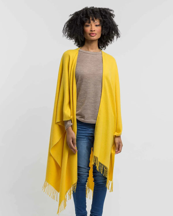 alicia adams alpaca classic blanket cape, womens alpaca cape, womens  alpaca poncho herringbone lemon alpaca poncho
