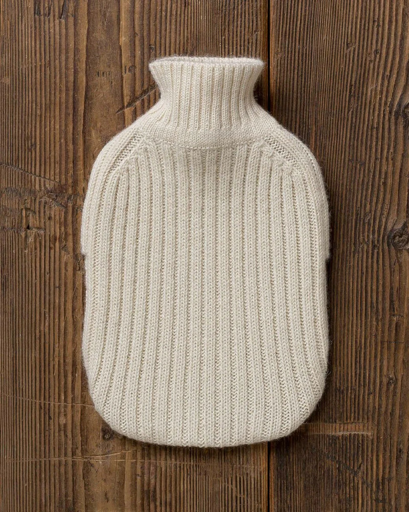 Alicia Adams Alpaca Hot Water Bottle, alpaca gift items, alpaca hot water bottle cover, fair trade made in peru, ivory alpaca hot water bottle