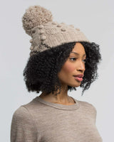 Alicia Adams Alpaca Mimi Hat, alpaca hat, alpaca beanie hat, alpaca hat mens, alpaca vs cashmere, light taupe baby alpaca beanie hat