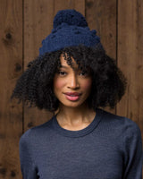Alicia Adams Alpaca Mimi Hat, alpaca hat, alpaca beanie hat, alpaca hat mens, alpaca vs cashmere, admirals blue baby alpaca beanie hat