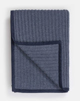 alicia adams alpaca rib throw, alpaca throw blanket, alpaca throw, alpaca throws and blankets, 100 baby alpaca throw blanket, denim blue alpaca rib throw