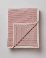 alicia adams alpaca rib throw, alpaca throw blanket, alpaca throw, alpaca throws and blankets, 100 baby alpaca throw blanket, pink powder alpaca rib throw