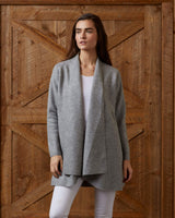 alicia adams alpaca women's swing coat, alpaca sweater coat, alpaca coat womens, alpaca coats outerwear, alpaca jacket womens, grey melange alpaca swing coat