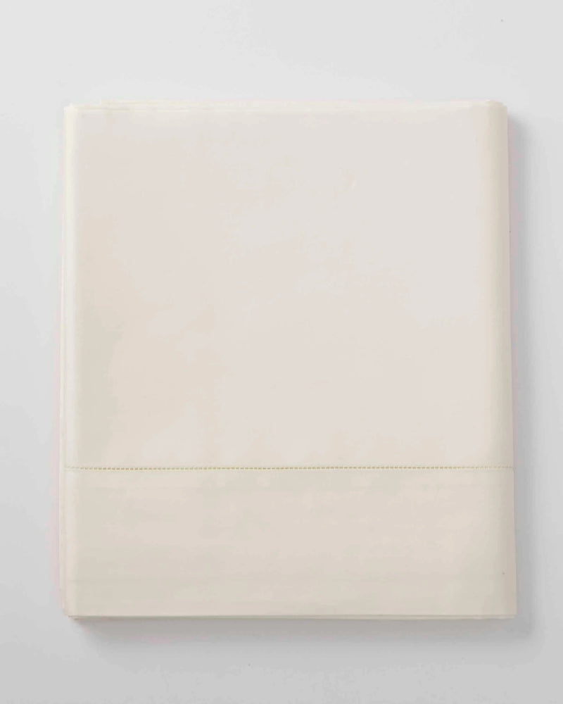 Stresa Sateen Duvet Cover - Knife Edge with Buttons