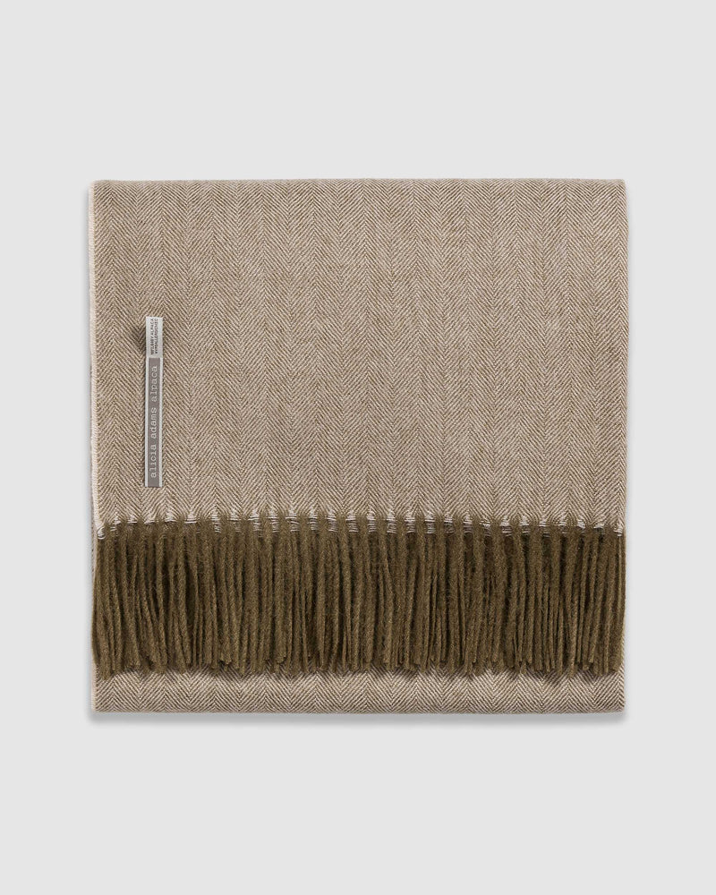 Classic Queen Bed Scarf - MADE TO ORDER
