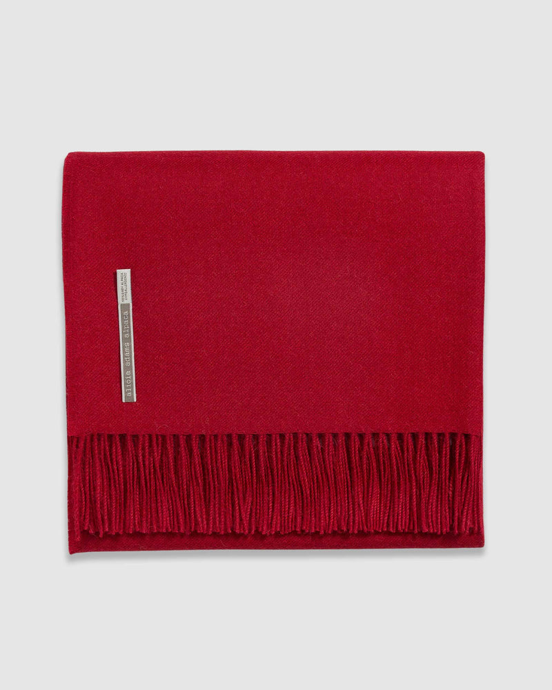 Classic Queen Bed Scarf - MADE TO ORDER