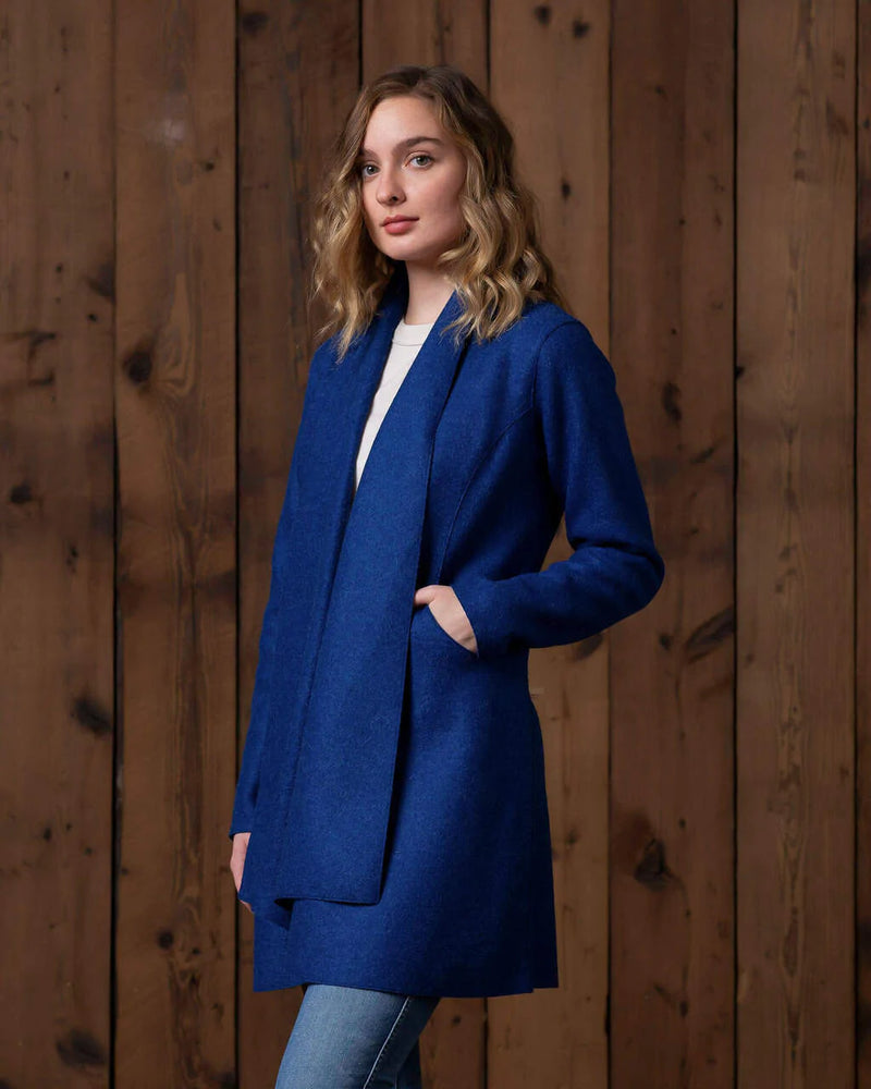 alicia adams alpaca women's swing coat, alpaca sweater coat, alpaca coat womens, alpaca coats outerwear, alpaca jacket womens, admirals blue alpaca swing coat
