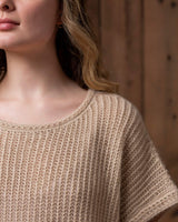 alicia adams alpaca callie sweater, lightweight alpaca sweater, baby alpaca sweater, alpaca sweater, womens alpaca top, beige alpaca sweater