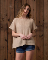 alicia adams alpaca callie sweater, lightweight alpaca sweater, baby alpaca sweater, alpaca sweater, womens alpaca top, beige alpaca sweater