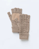 Alicia Adams Alpaca Dixie Driving Gloves, baby alpaca gloves, alpaca fingerless gloves, 100 baby alpaca gloves, taupe alpaca gloves