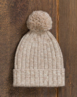 alicia adams alpaca davos hat, womens beanie hat, alpaca beanie hat,  all fair-trade made hat, alpaca vs cashmere, taupe tan alpaca hat