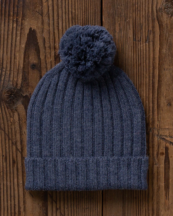 alicia adams alpaca davos hat, womens beanie hat, alpaca beanie hat,  all fair-trade made hat, alpaca vs cashmere, denim blue alpaca hat