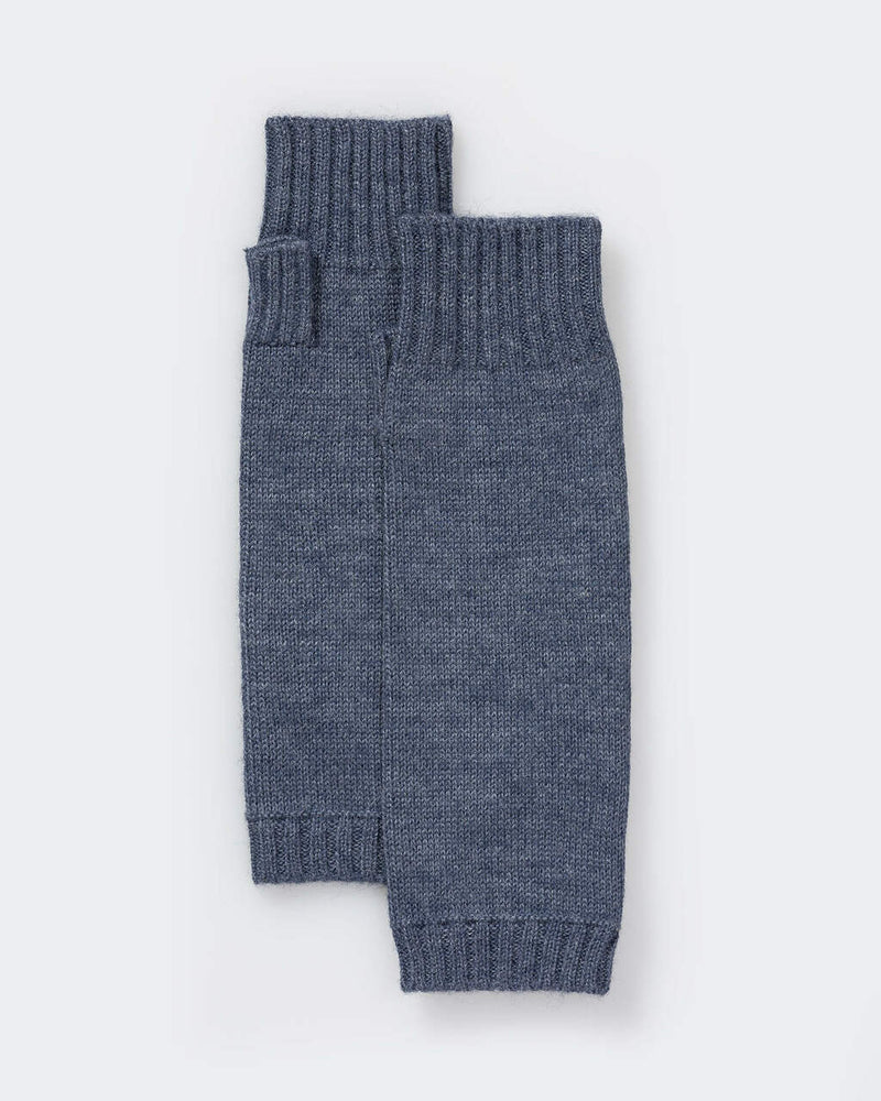 Alicia Adams Alpaca Classic Handwarmers, alpaca fingerless gloves, alpaca gloves fingerless, alpaca gloves women, denim blue alpaca fingerless gloves