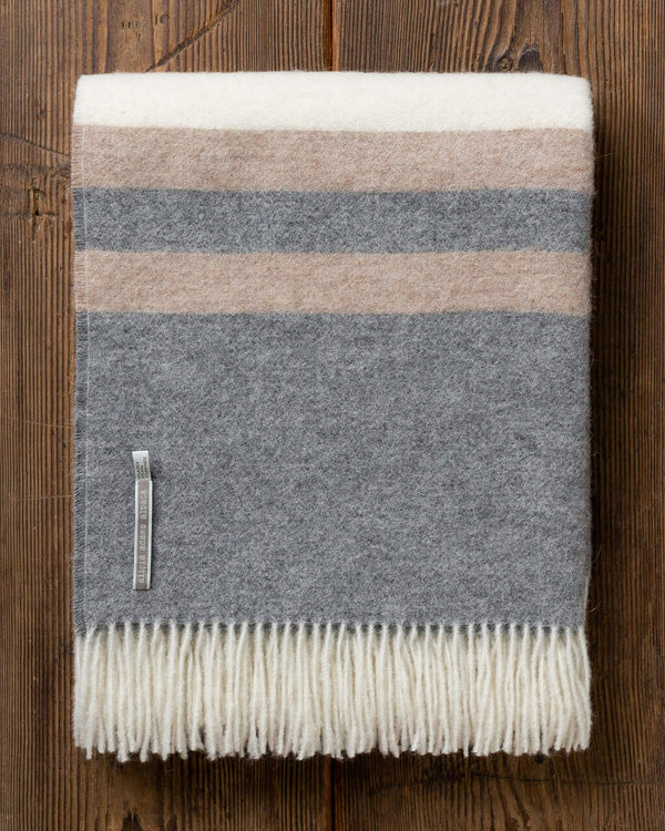 Alicia adams alpaca canyon throw, alpaca throw blanket, alpaca throws and blankets, baby alpaca throw, alpaca throw, ivory-light grey and wood brown alpaca wool throw
