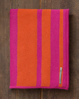 Alicia Adams Alpaca Malibu Wrap, lightweight alpaca wrap, alpaca wrap, all fair-trade made in peru, alpaca vs cashmere, firecracker orange and shocking pink alpaca wrap