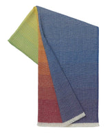 alicia adams alpaca anniversary throw blanket, baby alpaca throw blanket, pride gifts, alpaca throw,  rainbow baby alpaca blanket