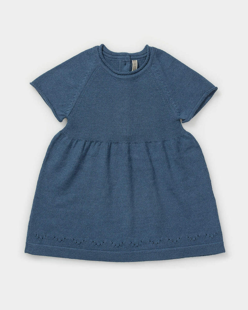 Alicia Adams Alpaca Mila Dress, alpaca dress, alpaca baby clothes, alpaca clothing, 100 baby alpaca, alpaca vs cashmere, english manor blue alpaca dress