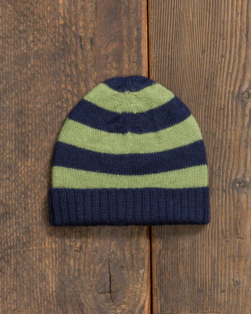 alicia adams alpaca charlie hat, alpaca hats for kids, alpaca beanie hat, all fair-trade made, alpaca vs cashmere, navy blue and peridot green hat