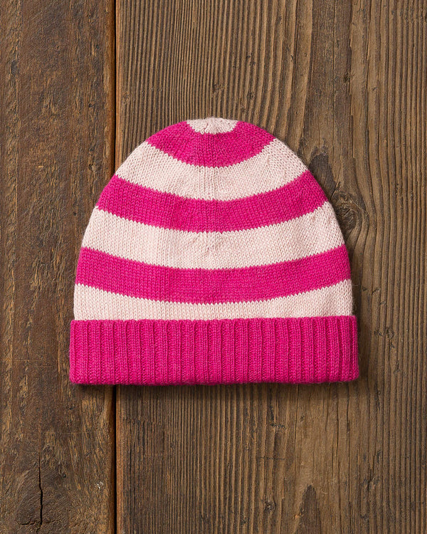 alicia adams alpaca charlie hat, alpaca hats for kids, alpaca beanie hat, all fair-trade made, alpaca vs cashmere, shocking pink and light pink hat