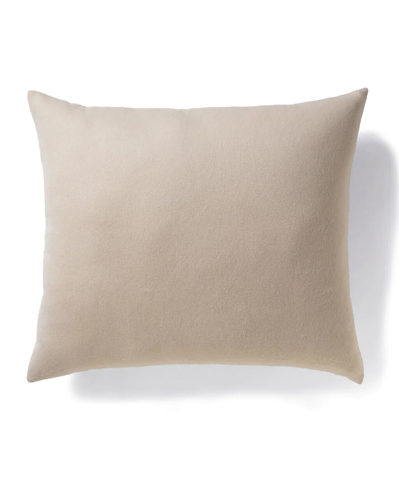 alicia adams alpaca field pillow, alpaca pillow, alpaca throw pillow, alpaca decorative pillow, alpaca vs cashmere, ivory-light grey and white alpaca throw pillow