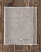 alicia adams alpaca whisper scarf, baby alpaca scarf, alpaca scarf for women, alpaca scarf,  alpaca scarf peru, lightweight scarf, ivory and taupe alpaca scarf