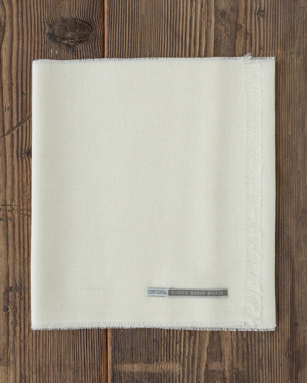 alicia adams alpaca whisper scarf, baby alpaca scarf, alpaca scarf for women, alpaca scarf,  alpaca scarf peru, lightweight scarf, ivory alpaca scarf