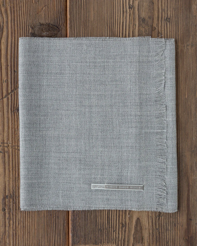 alicia adams alpaca whisper scarf, baby alpaca scarf, alpaca scarf for women, alpaca scarf,  alpaca scarf peru, lightweight scarf, light grey alpaca scarf