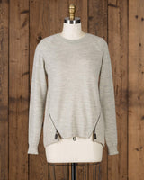Alicia adams alpaca lea zip, womens alpaca zip sweater,alpaca sweater, womens alpaca long sleeved sweater, alpaca vs cashmere, carbon grey alpaca sweater