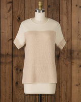 alicia adams alpaca alana top, womens alpaca sweater, lightweight womens alpaca top, alpaca sweater, alpaca vs cashmere, oatmeal ivory womens alpaca top