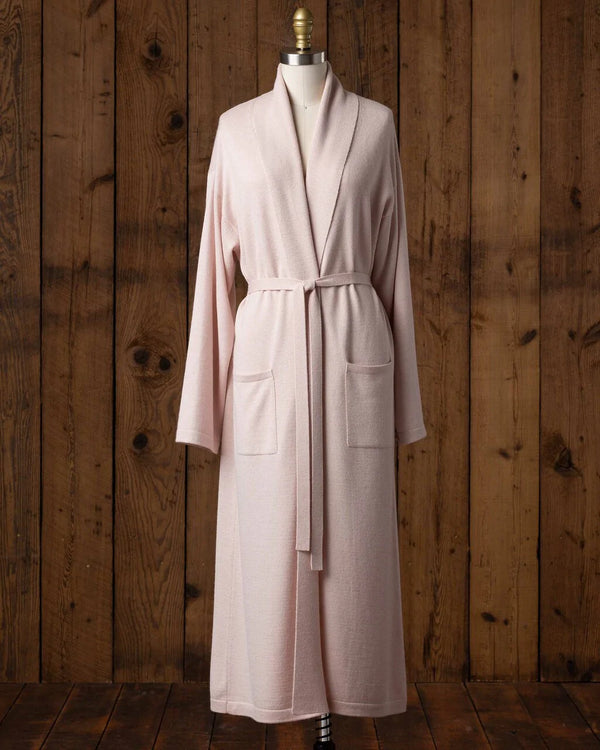Alicia Adams Alpaca 100% Baby Alpaca Chill Robe, baby alpaca bathrobe, luxury womens alpaca bathrobe