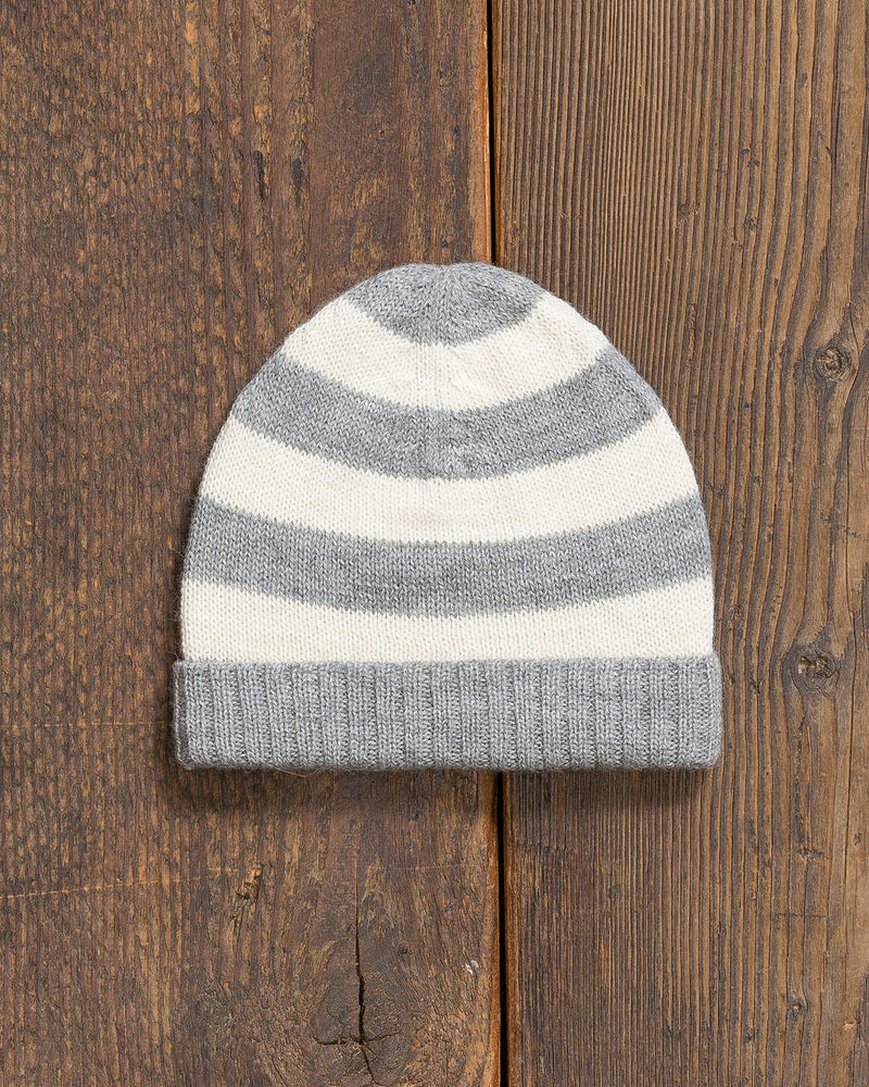 alicia adams alpaca charlie hat, alpaca hats for kids, alpaca beanie hat, all fair-trade made, alpaca vs cashmere, light grey and ivory hat