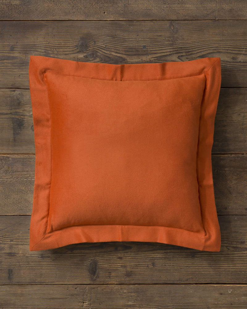 Alicia Adams Alpaca Hudson Euro Pillow, alpaca pillow, alpaca throw pillow, alpaca decorative pillow, alpaca vs cashmere, orange alpaca euro throw pillow