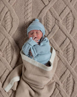 Alicia Adams Alpaca Newborn Set, alpaca gifts, alpaca baby clothes, alpaca hat, baby alpaca sweater, alpaca clothing, light blue alpaca newborn set