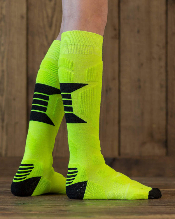 Alicia Adams Alpaca Olympus Sport Sock - 100% baby alpaca , alpaca socks mens, womens alpaca socks,  alpaca socks for sale, yellow and black alpaca socks