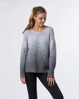 alicia adams alpaca colette sweater, 100 baby alpaca sweater, alpaca sweater, alpaca sweater, alpaca sweater peru, light grey and grey alpaca sweater