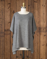 alicia adams alpaca jamie sweater, luxury womens sweater, 100% baby alpaca, womens loose alpaca sweater, women's plus size alpaca sweater, luxury sweater, grey alpaca sweater, alpaca apparel, sustainable fashion, softer than cashmere,  ecofriendly alpaca sweater