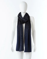 Alicia Adams Alpaca Collette scarf, 100 baby alpaca scarf, baby alpaca scarf, alpaca scarf peru, alpaca vs cashmere, black and navy alpaca scarf