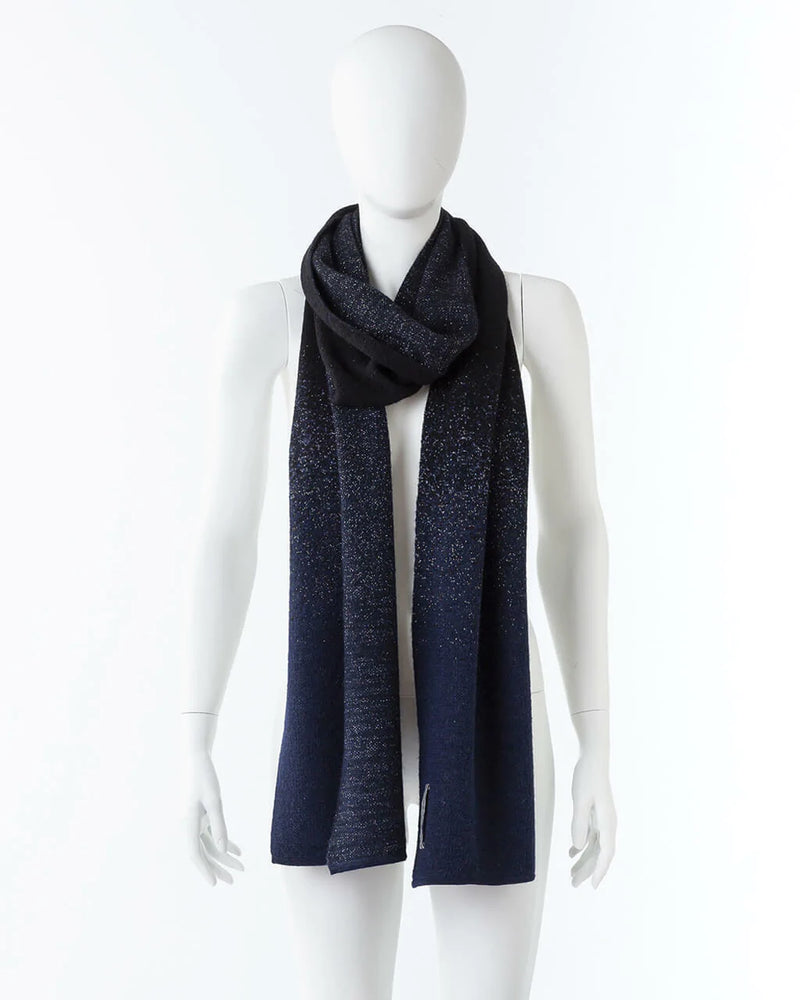 Alicia Adams Alpaca Collette scarf, 100 baby alpaca scarf, baby alpaca scarf, alpaca scarf peru, alpaca vs cashmere, black and navy alpaca scarf
