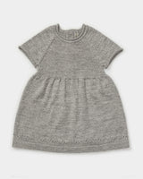 Alicia Adams Alpaca Mila Dress, alpaca dress, alpaca baby clothes, alpaca clothing, 100 baby alpaca, alpaca vs cashmere, light grey alpaca dress